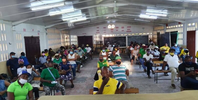 APNU+AFC, Public Security Minister flout COVID-19 regulations with public meetings