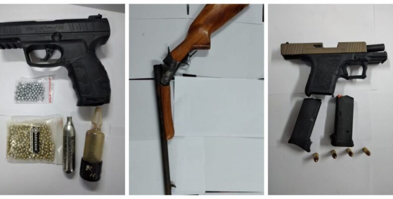 Family arrested after weapons bust at Corentyne home