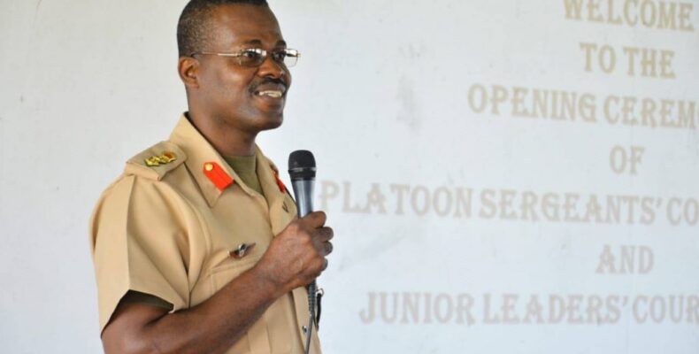 Five GDF officers promoted