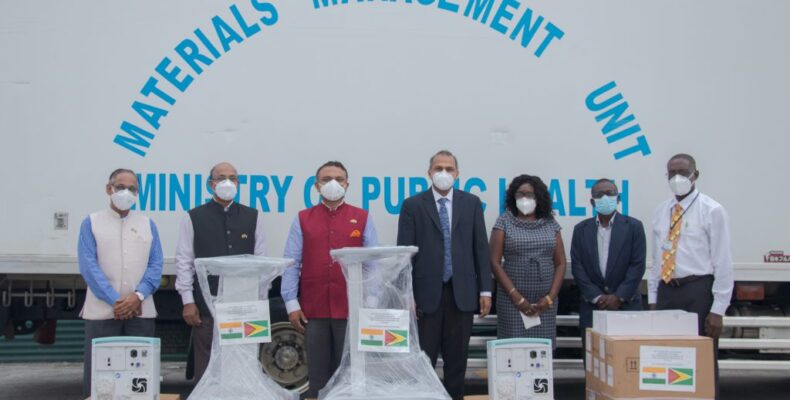 Guyana gets 29 new ventilators, 30,000 Hydroxychloroquine tablets to fight COVID – 19