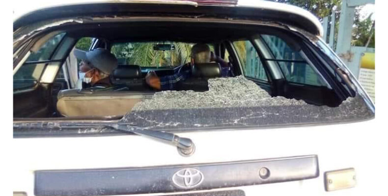 West Berbice protest | Criminal elements unleash terror