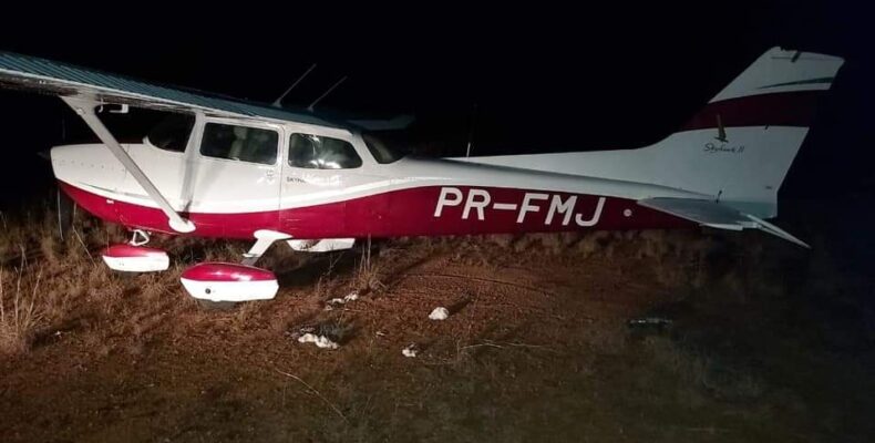 Small aircraft crashes at Issano; young pilots arrested