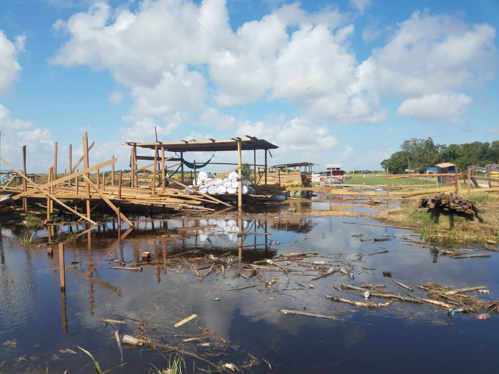 GuySuCo floods out Success squatters