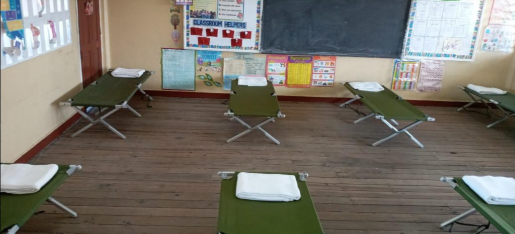 Govt. sets up shelter for Success squatters at Graham’s Hall School