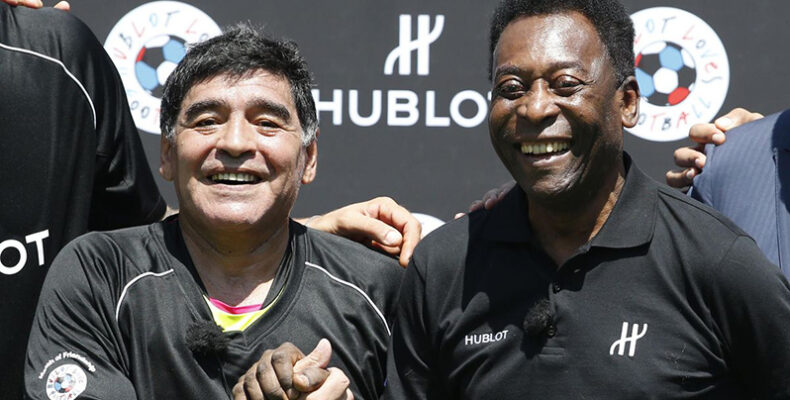 Pele mourns Maradona: ‘I hope we’ll play soccer together in the sky’