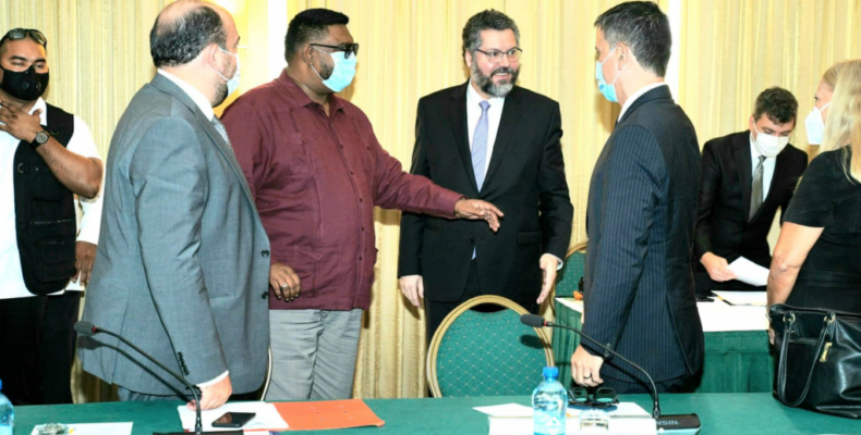 Guyana and Brazil to resume discussions on road project and energy cooperation