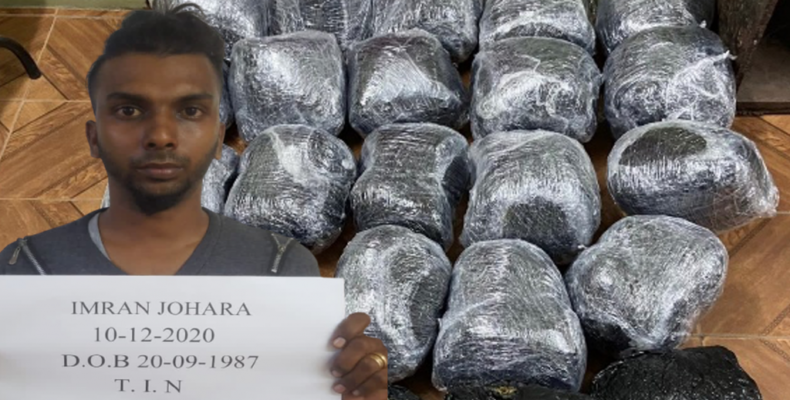 Corentyne man busted with over 100lbs of marijuana