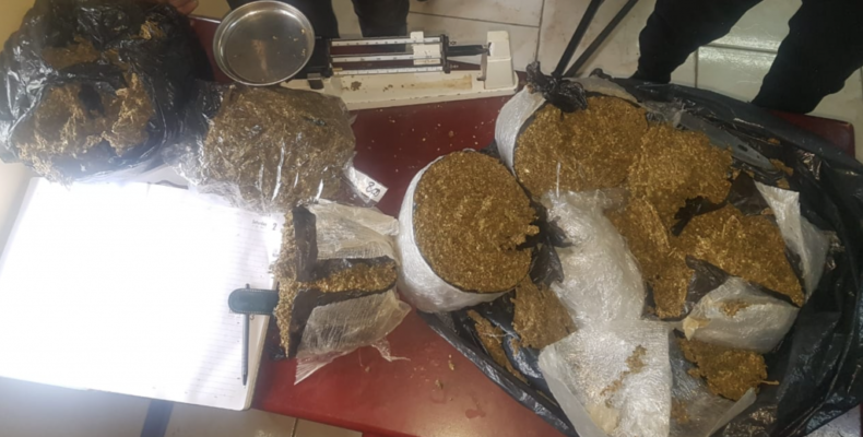 Crane couple nabbed with over 9lbs marijuana in barrel