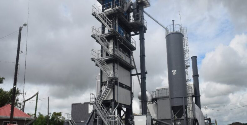 Edghill maintains asphalt plant not fully functional