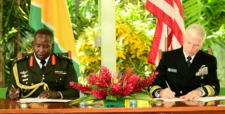Guyana, US zero in on regional threats