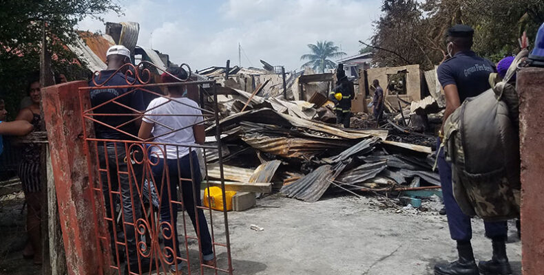 Over 20 homeless after La Grange fire