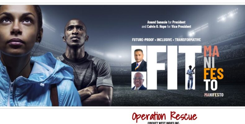 Sanasie-Hope unveils ‘Operation RESCUE’ to take WI cricket forward