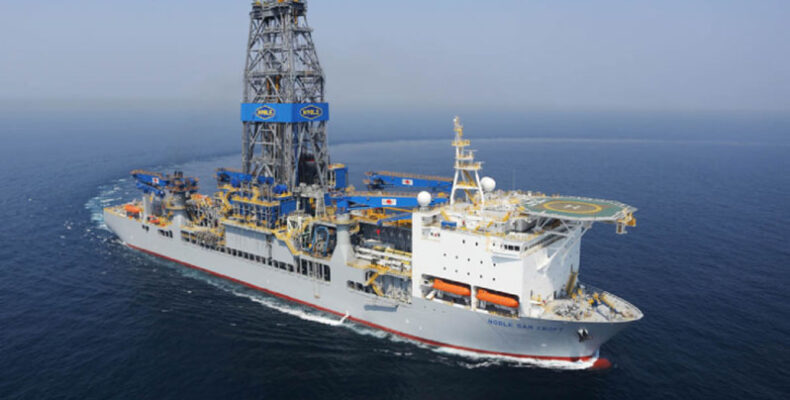 Sixth drillship arrives in Guyana’s waters