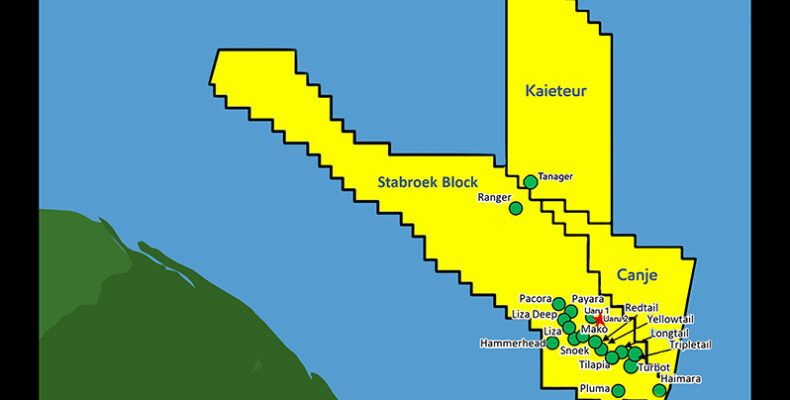 Exxon strikes oil at Uaru-2 well