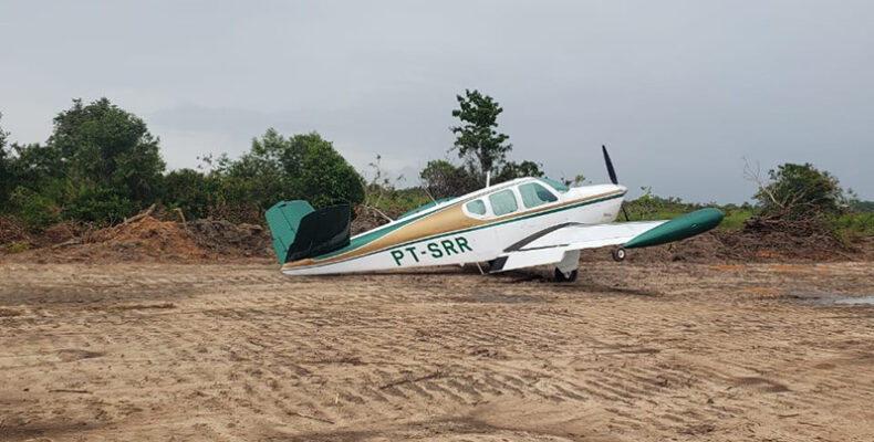 Foreign aircraft with suspected cocaine crash-lands at Orealla