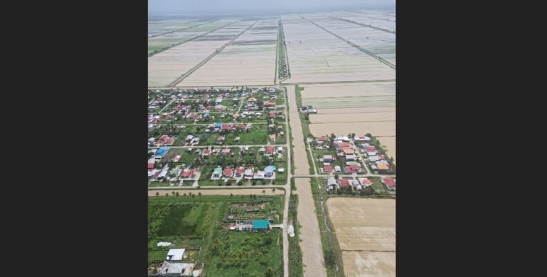 Aerial flood assessment helping CDC to plan relief