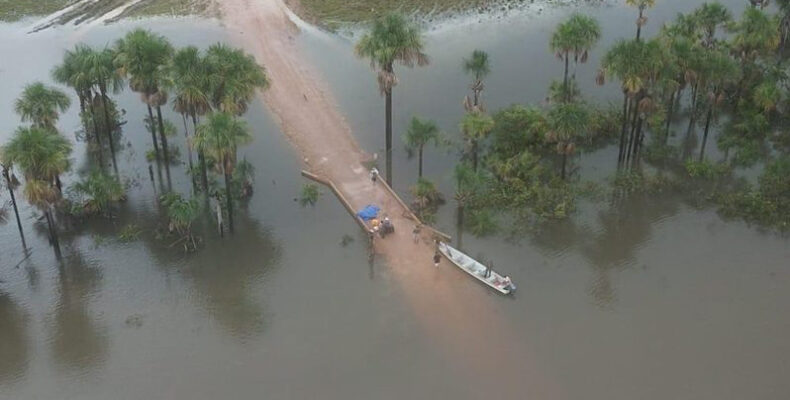 Floodwaters slowly receding in Region Nine