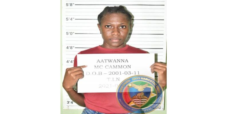 CANU arrests woman in minibus with ganja in shopping bag