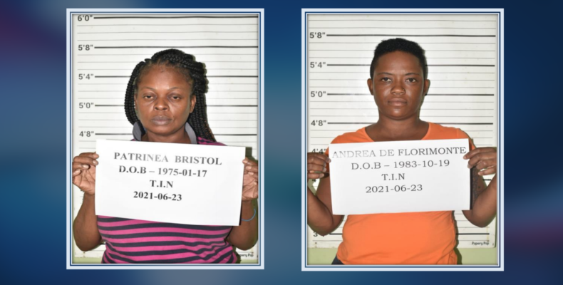 Women charged after an attempt to ship package with marijuana and crystal meth