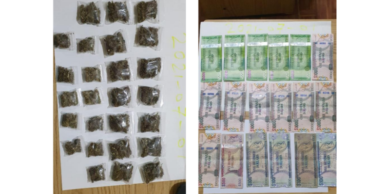 Man arrested after trying to bribe police after cannabis found in his bedroom