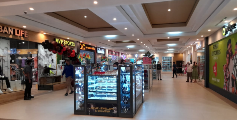 Sarwan sees 10-year dream realised with opening of new mall