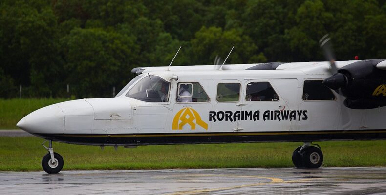 BREAKING: Roraima Airways plane crashes near EBD dumpsite; search and rescue ongoing