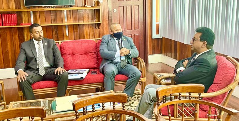 Nandlall complains to US Security officials about persons in the US using social media to “threaten peace and stability” in Guyana