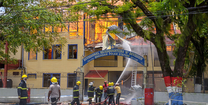 Prisoner confesses to ‘burning down’ Brickdam Police Station