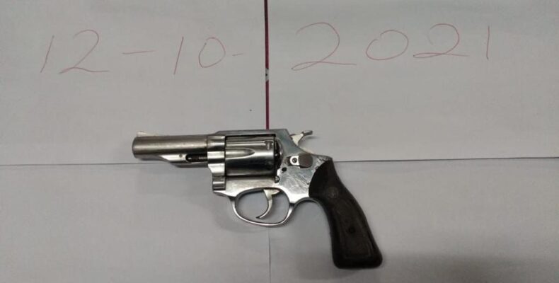 Male nurse who jumped into trench to flee cops found with gun