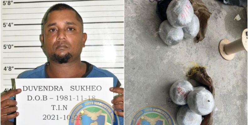 Man busted with ganja worth $4.7M