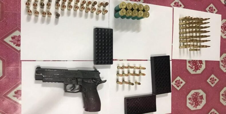 Large quantity of ammo found at Bourda property, six arrested