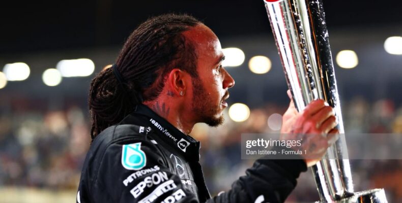 Hamilton closes on Verstappen’s title lead with Qatar win