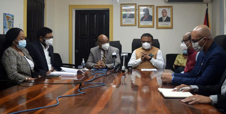 Ferry being built by India for Guyana taking shape
