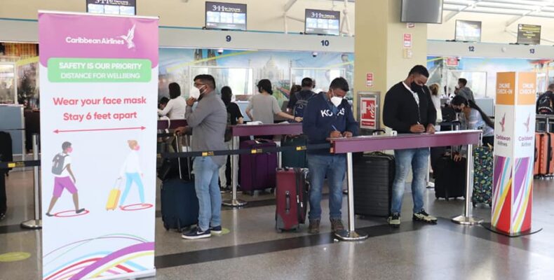 Check-in time now 4hrs before departure for Caribbean Airlines flights