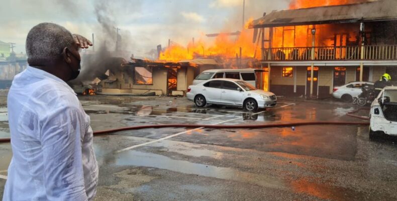 ‘Spate of fires aimed at destablising gov’t’; PSC wants urgent action