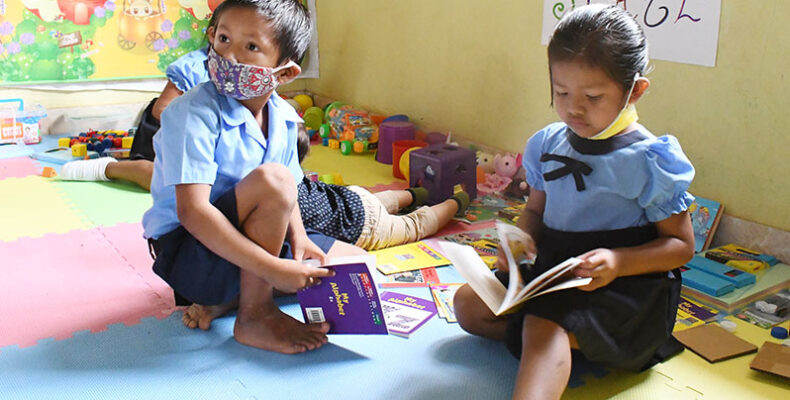 Early childhood development space established at Annai Health Centre
