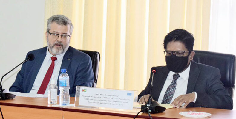 EU, Guyana discuss $640M developmental support programme