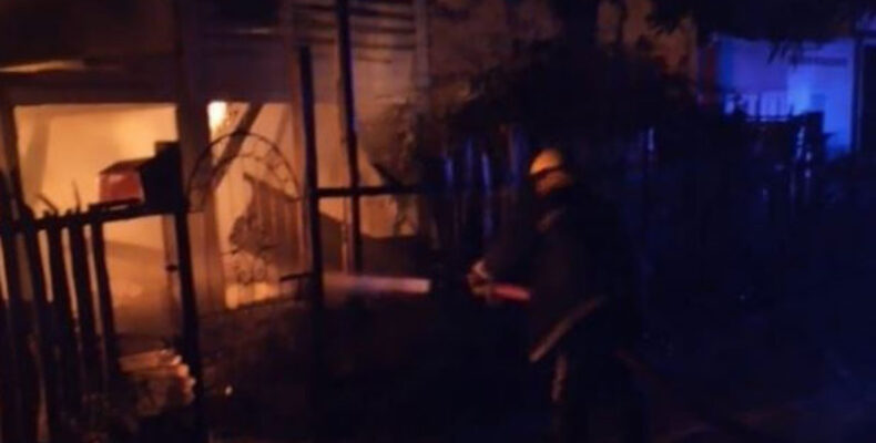 Enterprise resident dies in fire
