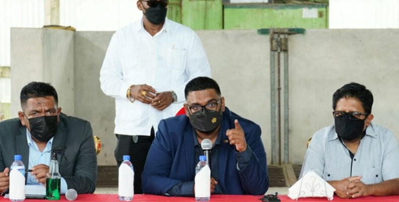 President Ali ‘grounds’ with Region Two farmers