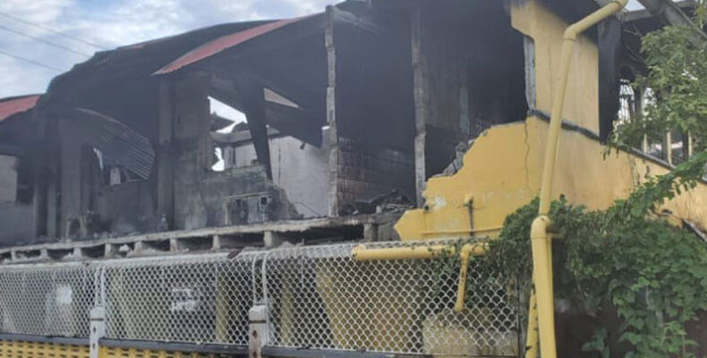 Corentyne guest house gutted in early morning blaze