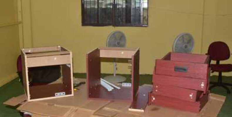 Technical training centre, regional labour office for Bartica