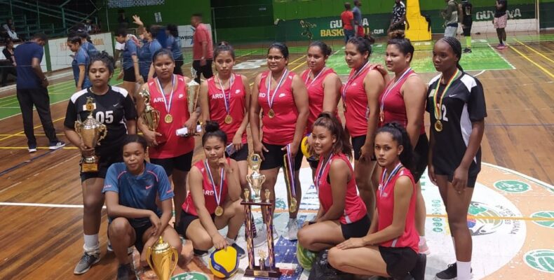 Pakuri Warriors win GVF female volleyball tournament