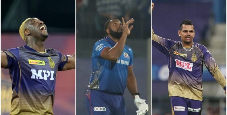 Pollard, Russell and Narine only West Indians retained by IPL franchises