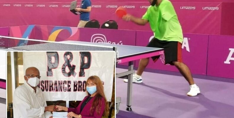 P&P Insurance backing Gibran Sarfaraz at Para Copa Table Tennis Championship