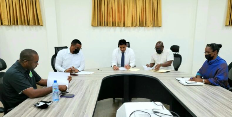 GFF meets government to discuss first CARICOM edition of FIFA Football for Schools programme