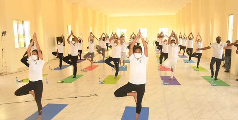 From yoga to healthy eating, Pres. Ali tells young people to develop wellness industry