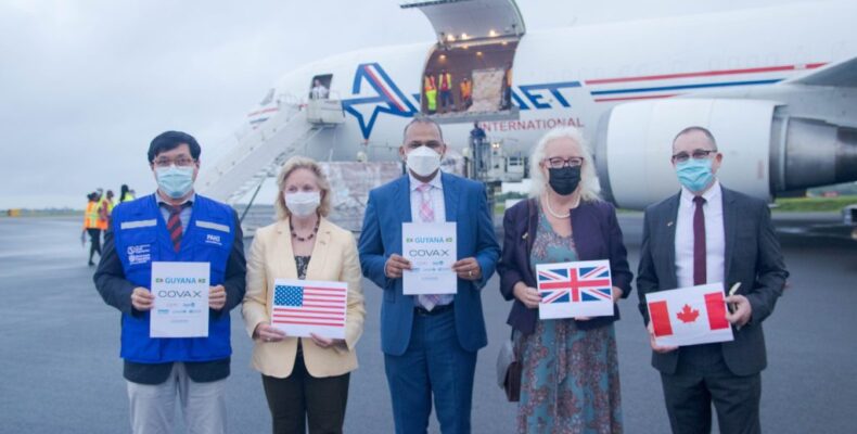 Guyana gets more Pfizer vaccines from COVAX