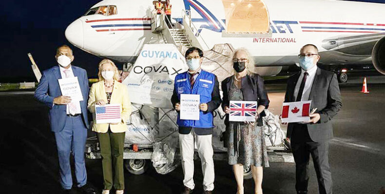 Guyana receives additional 42, 120 doses of Pfizer Vaccine from the U.S. 