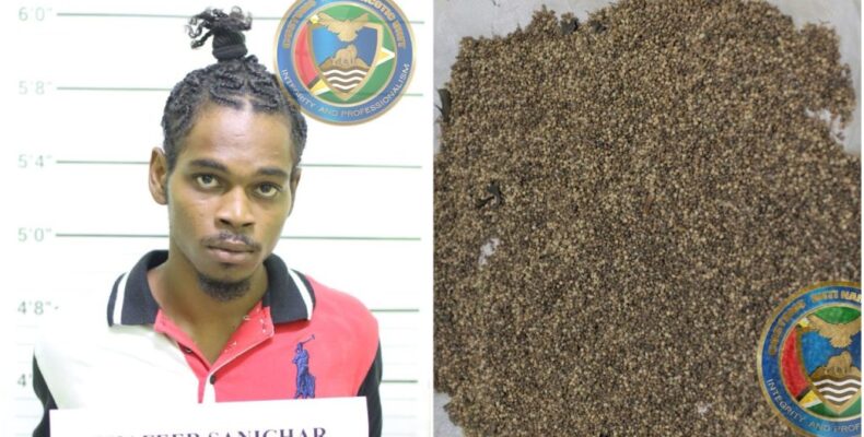 Ex-GDF rank remanded after found at massive ‘ganja’ camp by CANU