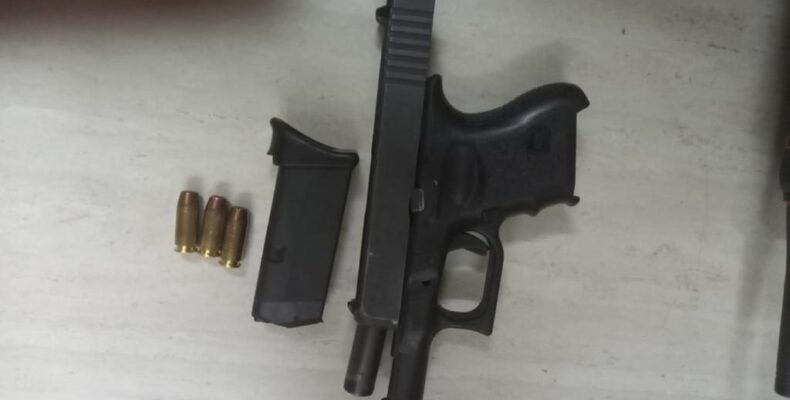 Buxton man who shot at woman arrested with firearm
